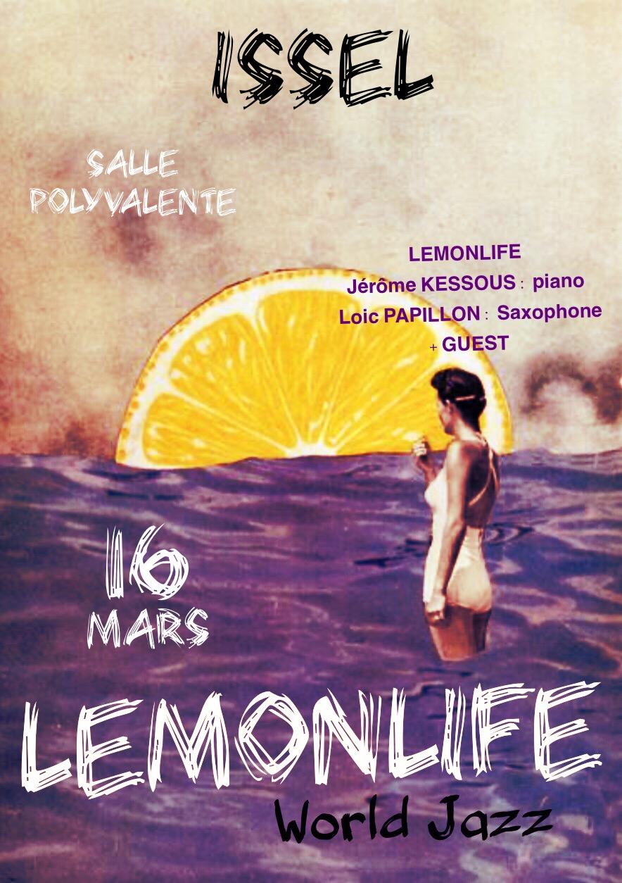 Affiche lemonlife 16 mars